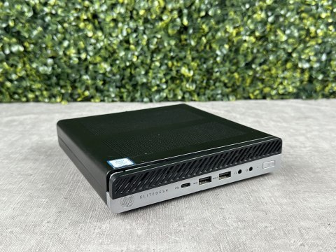 Komputer HP 800 G5 Mini i5 9500 16/256GB NVMe Win11P - WiFi Uszk. Front - Klasa A- - Gwarancja 24M