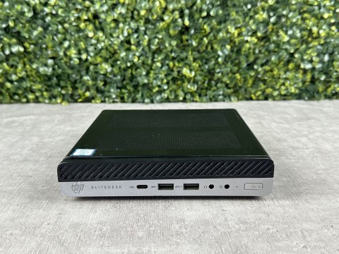 Komputer HP 800 G5 Mini i5 9500 16/256GB NVMe Win11P - WiFi Uszk. Front - Klasa A- - Gwarancja 24M