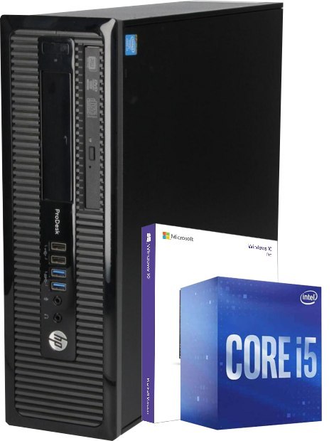 Komputer HP PRODESK 400 G1 I5 4590 DDR3 16GB 240GB SSD W10P - Klasa A- - Gwarancja 24M