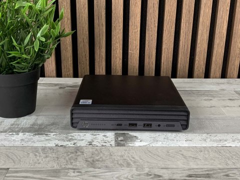 Komputer HP ProDesk 400 G6 mini i5-10400T DDR4 16GB M.2 NVMe 256GB WiFi Win 11 Pro - Klasa A - Gwarancja 24M