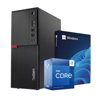 Komputer LENOVO THINKCENTRE M710T MT I7-6700 DDR4 16/256 GB W10P - Klasa A- - Gwarancja 24M