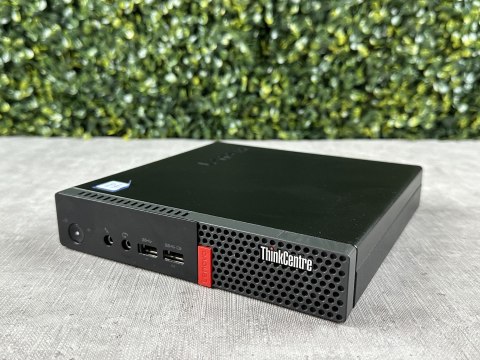 Komputer Lenovo M710Q Tiny i5 7500T 16/256GB NVMe Win10P - Uszk. USB! - Klasa A- - Gwarancja 24M