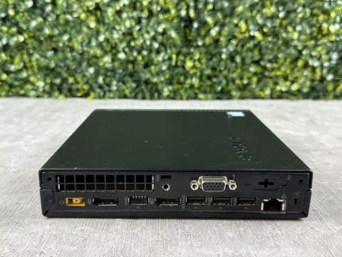 Komputer Lenovo M710Q Tiny i5 7500T 16/256GB NVMe Win10P - Uszk. USB! - Klasa A- - Gwarancja 24M