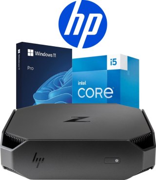 Komputer Z2 MINI G4 WORKSTATION I5 8500 16 GB DDR4 512GB NVMe Win11P - Klasa A - Gwarancja 24M