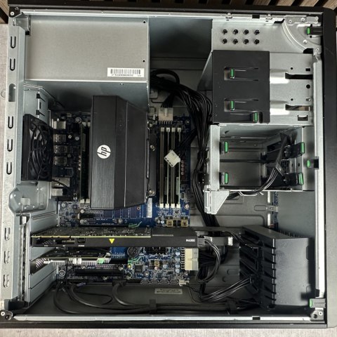 Komputer stacjonarny HP Z440 WORKSTATION XEON E5-1620 V3 QM4000 64GB DDR4 1TB NVME - Klasa A- - Gwarancja 24M