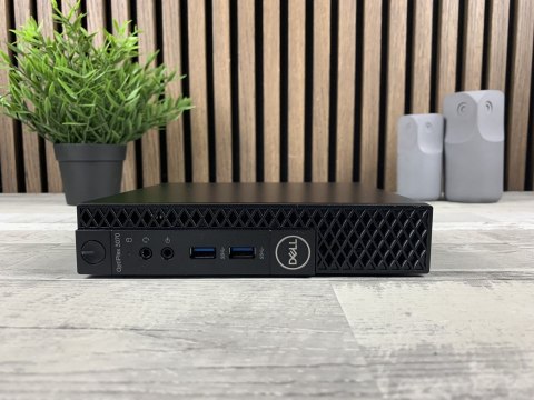 Mini Komputer Dell 3070 i5-9500T 16GB DDR4 256GB NVMe Win11PRO - + WiFi - Klasa A- - Gwarancja 24M