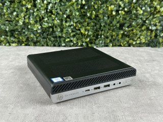 Mini Komputer HP 800 G4 i5-8600 16GB DDR4 256GB NVMe Win11P, WiFi - Klasa A- - Gwarancja 24M