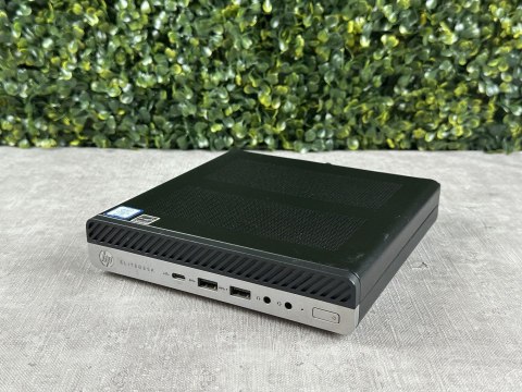 Mini Komputer HP 800 G4 i5-8600 16GB DDR4 256GB NVMe Win11P, WiFi - Klasa A- - Gwarancja 24M