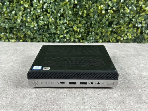 Mini Komputer HP 800 G4 i5-8600 16GB DDR4 256GB NVMe Win11P, WiFi - Klasa A- - Gwarancja 24M