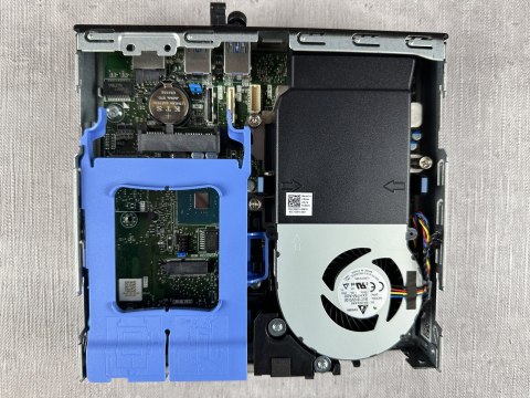 Mini komputer Dell 7060 Tiny i5 8500 16GB 256GB NVME SSD Win11P - Klasa A- - Gwarancja 24M