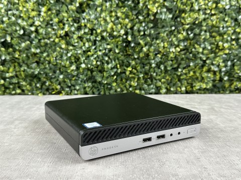 Mini komputer HP 400 G3 i3-7100T 16GB DDR4 256GB NVME Win10P - Klasa A- - Gwarancja 24M
