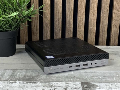 Mini komputer HP 600 G3 i5-7400T 16GB DDR4 256GB M.2 NVMe Win10P WiFi - Klasa A- - Gwarancja 24M