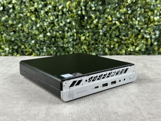 Mini komputer HP 600 G3 i5-7500T 16/256GB NVMe W10P WiFi - Uszk. Front! - Klasa A- - Gwarancja 24M