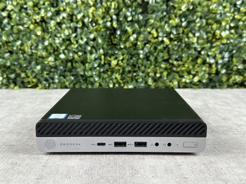 Mini komputer HP 600 G3 i5-7500T 16/256GB NVMe Win10P WiFi - Uszk. USB! - Klasa A- - Gwarancja 24M