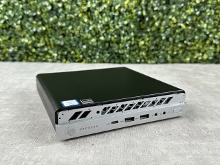 Mini komputer HP 600 G3 i5-7500T 16/256GB W10P WiFi - WiFi Uszk. Front - Klasa A- - Gwarancja 24M