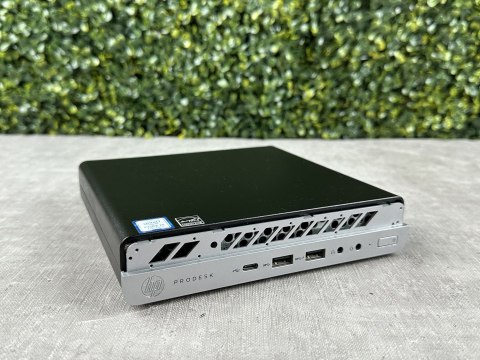 Mini komputer HP 600 G3 i5-7500T 16/256GB W10P WiFi - WiFi Uszk. Front - Klasa A- - Gwarancja 24M