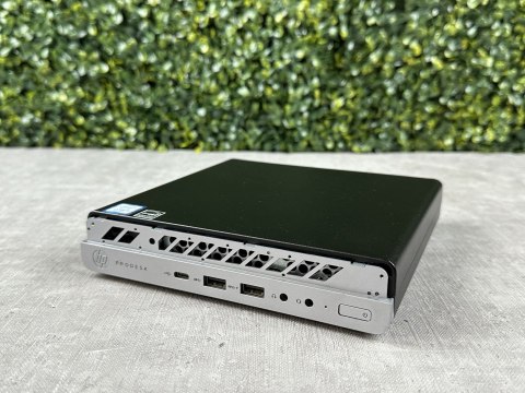Mini komputer HP 600 G3 i5-7500T 16/256GB W10P WiFi - WiFi Uszk. Front - Klasa A- - Gwarancja 24M