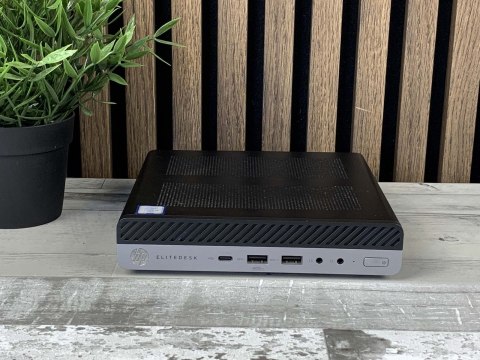 Mini komputer HP 600 G3 i5-7500T 16GB DDR4 256GB M.2 NVMe Win10P WiFi - Klasa A- - Gwarancja 24M