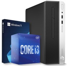 OKAZJA! Komputer HP 400 G5 SFF i3 8100 16GB DDR4 256GB NVMe Win11P - Klasa A - Gwarancja 24M