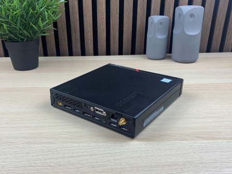 Energooszczędny Mini Komputer Lenovo M900 i3 6100T 16GB/240GB Win10H - Klasa A- - Gwarancja 24M