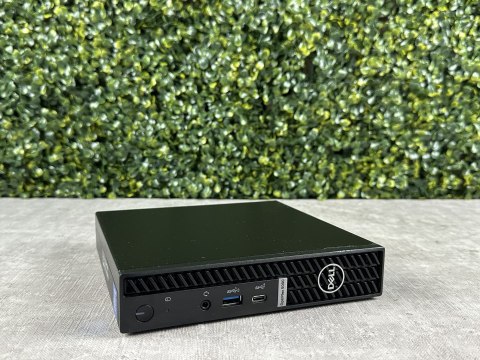 Komputer DELL OPTIPLEX 5000 Tiny i5-12500T DDR4 16GB NVMe 256GB - OPIS - Klasa A- - Gwarancja 24M