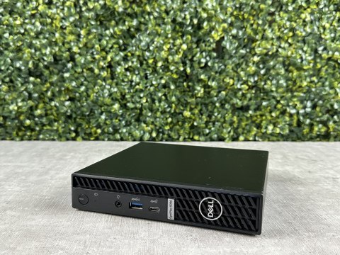 Komputer DELL OPTIPLEX 5000 Tiny i5-12500T DDR4 16GB NVMe 256GB - OPIS - Klasa A- - Gwarancja 24M