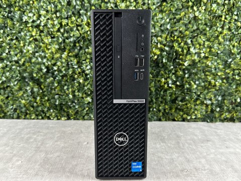 Komputer DELL SFF I5-12500 16GB DDR4 256GB NVMe WiFi W11H, OPIS! - Klasa A- - Gwarancja 24M