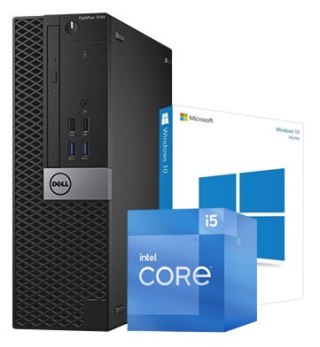 Komputer Dell 7040 SFF i7-6700 16GB 240GB SSD WIN10H - DVD - Klasa A- - Gwarancja 24M