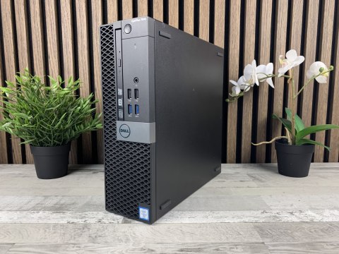 Komputer Dell 7040 SFF i7-6700 16GB DDR4 256GB NVME DVD WIN10P - Opis! - Klasa A- - Gwarancja 24M