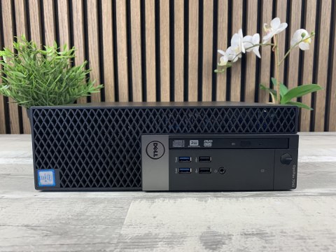 Komputer Dell 7040 SFF i7-6700 16GB DDR4 256GB NVME DVD WIN10P - Opis! - Klasa A- - Gwarancja 24M