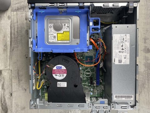 Komputer Dell OptiPlex 3060 SFF i5-8500 16GB DDR4 256GB NVMe DVD Win11 Pro kl.-A - Klasa A- - Gwarancja 24M