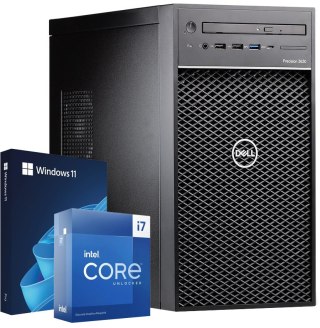 Komputer Dell Precision 3630 Tower I7-8700 DDR4 16GB NVMe 512GB P4000 Win11 Pro Kl. -A - Klasa A- - Gwarancja 24M