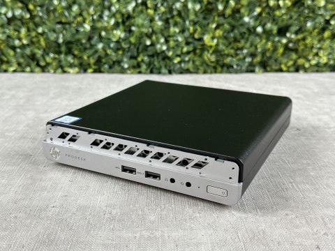 Komputer HP 400 G5 mini I3-9100T 16/256GB NVMe Win11P Uszk. Front! - Klasa A - Gwarancja 24M