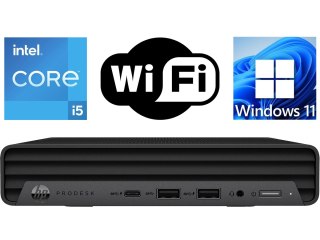 Komputer HP 400 G6 mini i5-10500T DDR4 16/512GB NVMe WiFi Win11P - Klasa A - Gwarancja 24M