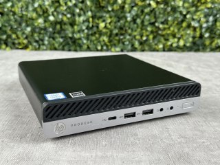 Komputer HP 600 G4 Mini i5-8500T 16/256GB NVMe W11P - WiFi Uszk. Front - Klasa A- - Gwarancja 24M
