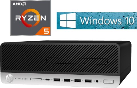 Komputer HP 705 G5 Ryzen 5 PRO 3400G 16GB/256GB NVMe Win10H - DVD - Klasa A- - Gwarancja 24M
