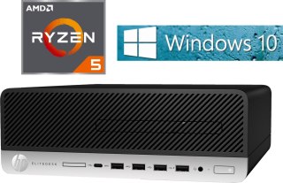 Komputer HP 705 G5 Ryzen 5 PRO 3400G 16GB/256GB NVMe Win10H - Klasa A- - Gwarancja 24M