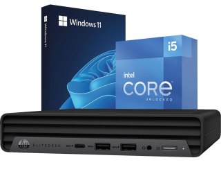 Komputer HP ProDesk 400 G6 mini i5-10500T DDR4 16GB 256GB NVMe - Klasa A - Gwarancja 24M