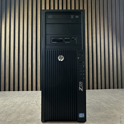 Komputer HP Z220 Workstation Xeon E3 1225 V2 16/240GB Brak systemu - Klasa A- - Gwarancja 24M