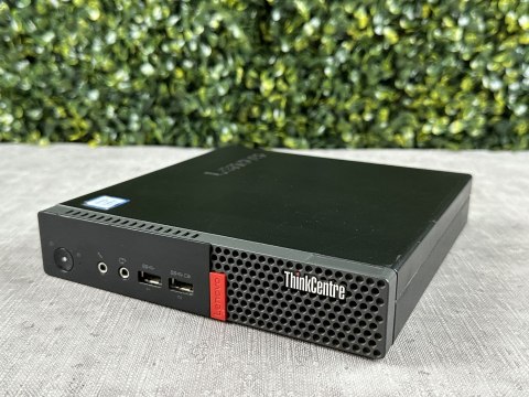 Komputer Lenovo M710Q Tiny i5 7500T 16/256GB NVMe Win10P - Uszk. RJ-45 - Klasa A- - Gwarancja 24M