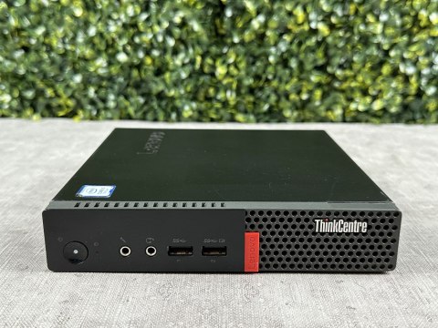 Komputer Lenovo M710Q Tiny i5 7500T 16/256GB NVMe Win10P - Uszk. RJ-45 - Klasa A- - Gwarancja 24M
