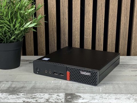 Komputer Lenovo THINKCENTRE M710Q tiny i5-7400T DDR4 16GB M.2 NVMe 256GB WIN10 WiFi Kl.-A - Klasa A- - Gwarancja 24M