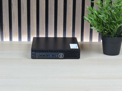 Mini Komputer Dell 3070 I3-9100T 16GB DDR4 256GB NVMe Win11H WiFi - Klasa A - Gwarancja 24M