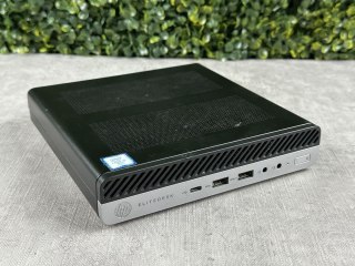 Mini Komputer HP 800 G3 i5-6600 16/256GB NVMe Win10P, WiFi, Opis! - Klasa A- - Gwarancja 24M
