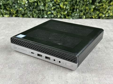Mini Komputer HP 800 G3 i5-6600 16/256GB NVMe Win10P, WiFi, Opis! - Klasa A- - Gwarancja 24M